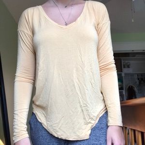 AE Yellow Soft and Sexy Long Sleeve Tee